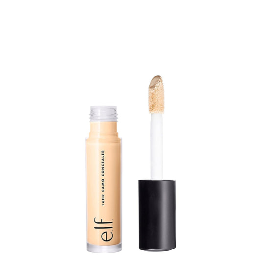 e.l.f. 16HR Camo Concealer, Full Coverage, Highly Pigmented Concealer With Matte Finish, Crease-proof, Vegan & Cruelty-Free, 0.203 Fl Oz