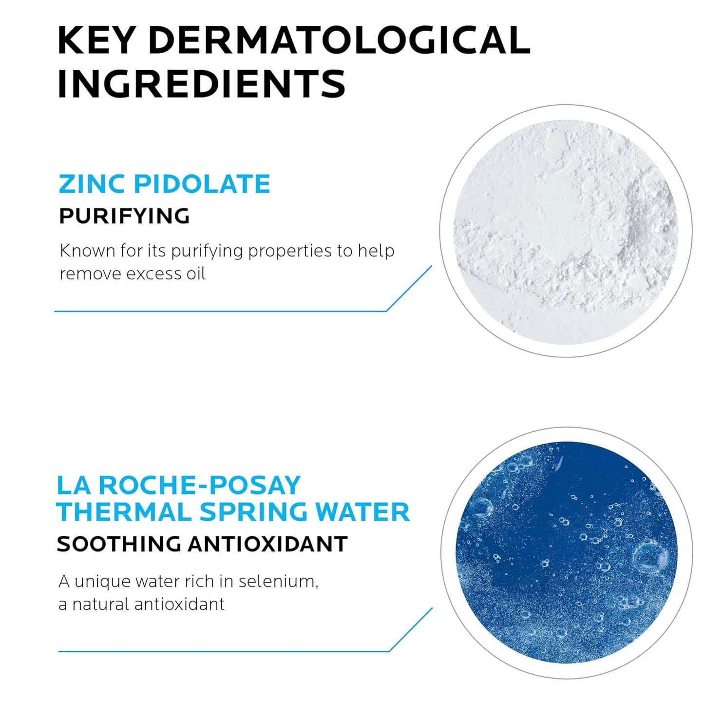 La Roche-Posay Effaclar Purifying Foaming Gel Cleanser for Oily Skin, Alcohol Free Acne Face Wash, Oil Absorbing Deep Pore Cleanser, Oil Free, Light Scent and Safe for Sensitive Skin