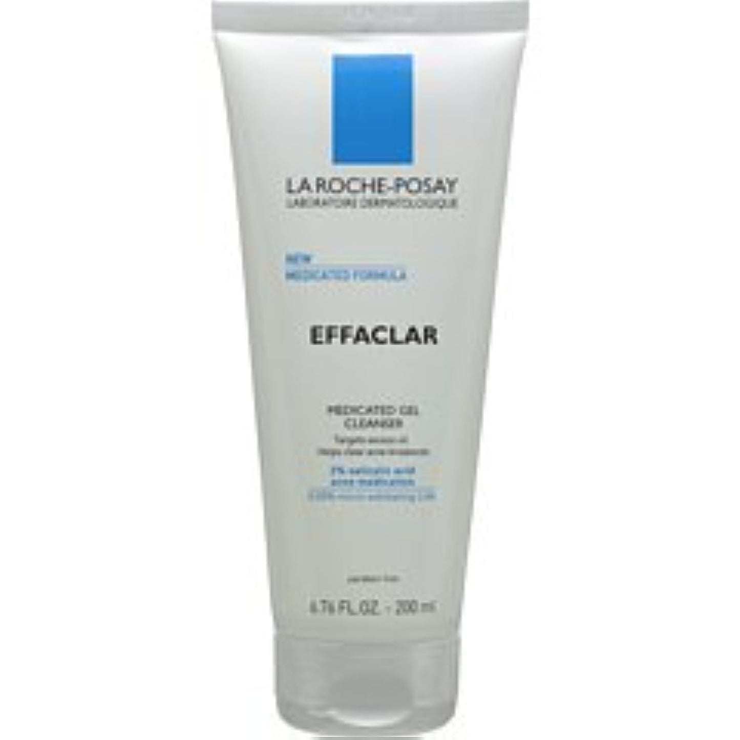 La Roche-Posay Effaclar Medicated Gel Facial Cleanser, Foaming Acne Face Wash with Salicylic Acid, Helps Clear Acne Breakouts and with Oily Skin Control, Oil Free, Fragrance Free