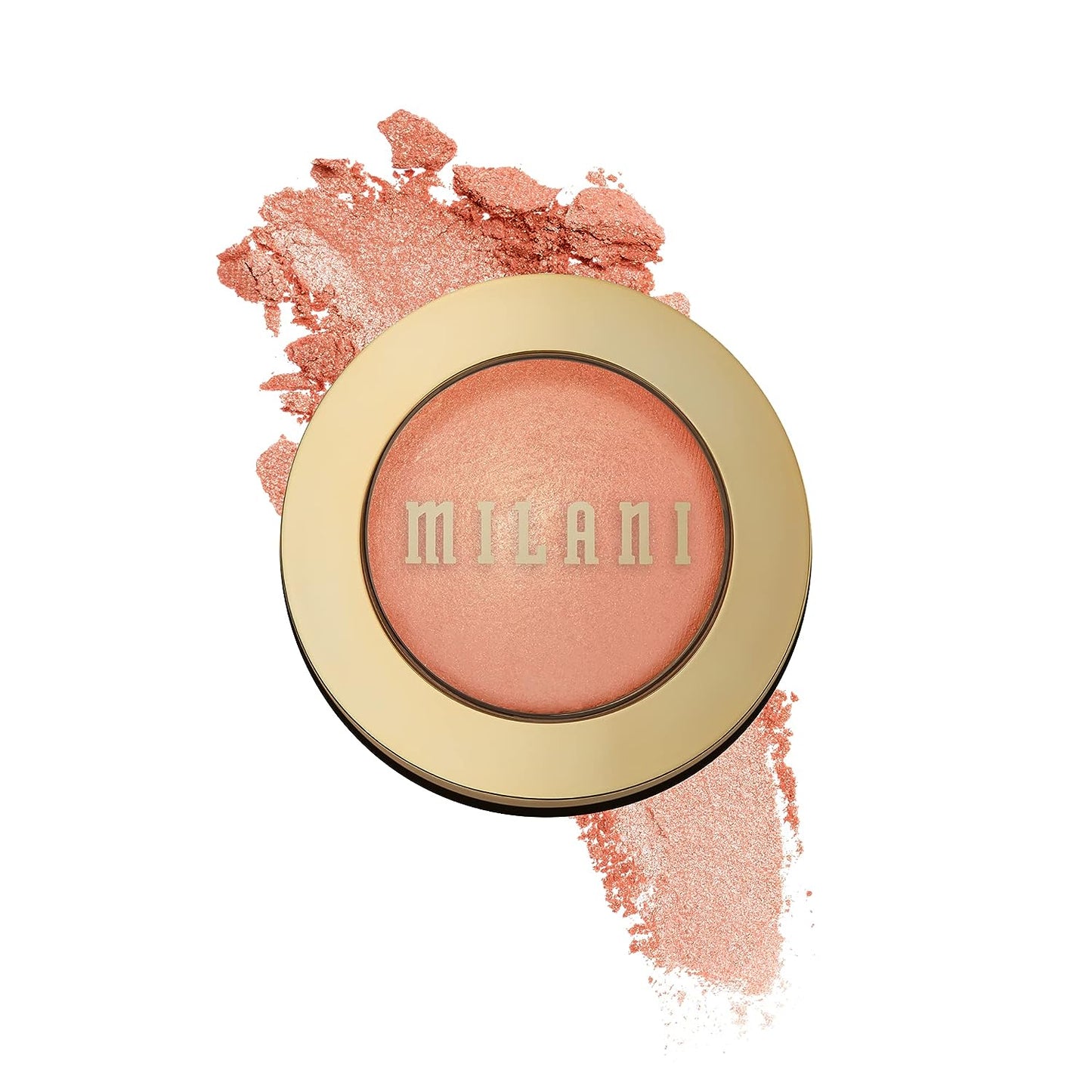 Milani Baked Blush - Luminoso (0.12 Ounce) Cruelty-Free Powder Blush - Shape, Contour & Highlight Face for a Shimmery or Matte Finish