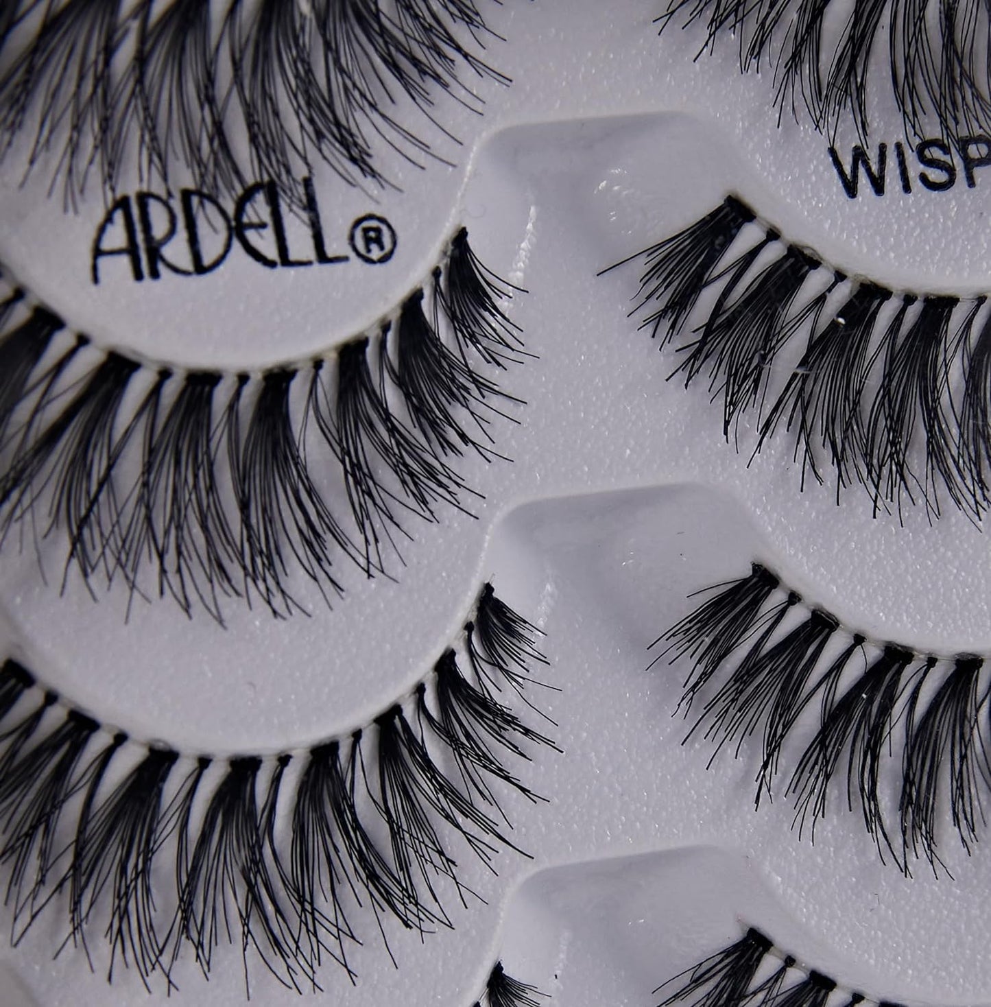 Ardell False Eyelashes Wispies Black, 1 pack (6 pairs of strip lashes per pack)