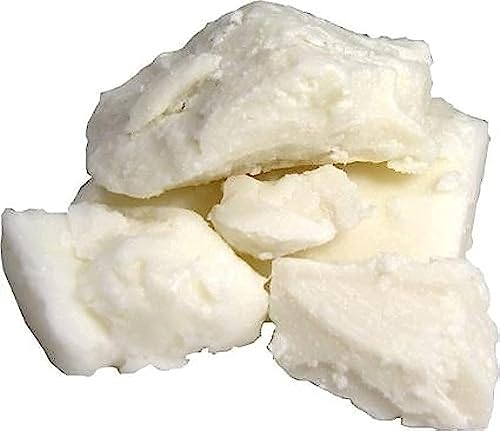 100% Raw Unrefined Shea Butter-African Grade a Ivory 1/2 Pound (8oz)…