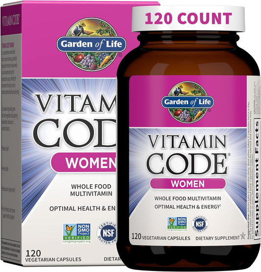 Garden Of Life, Vitamin Code Womens Multi, 120 Vegetarian Capsules