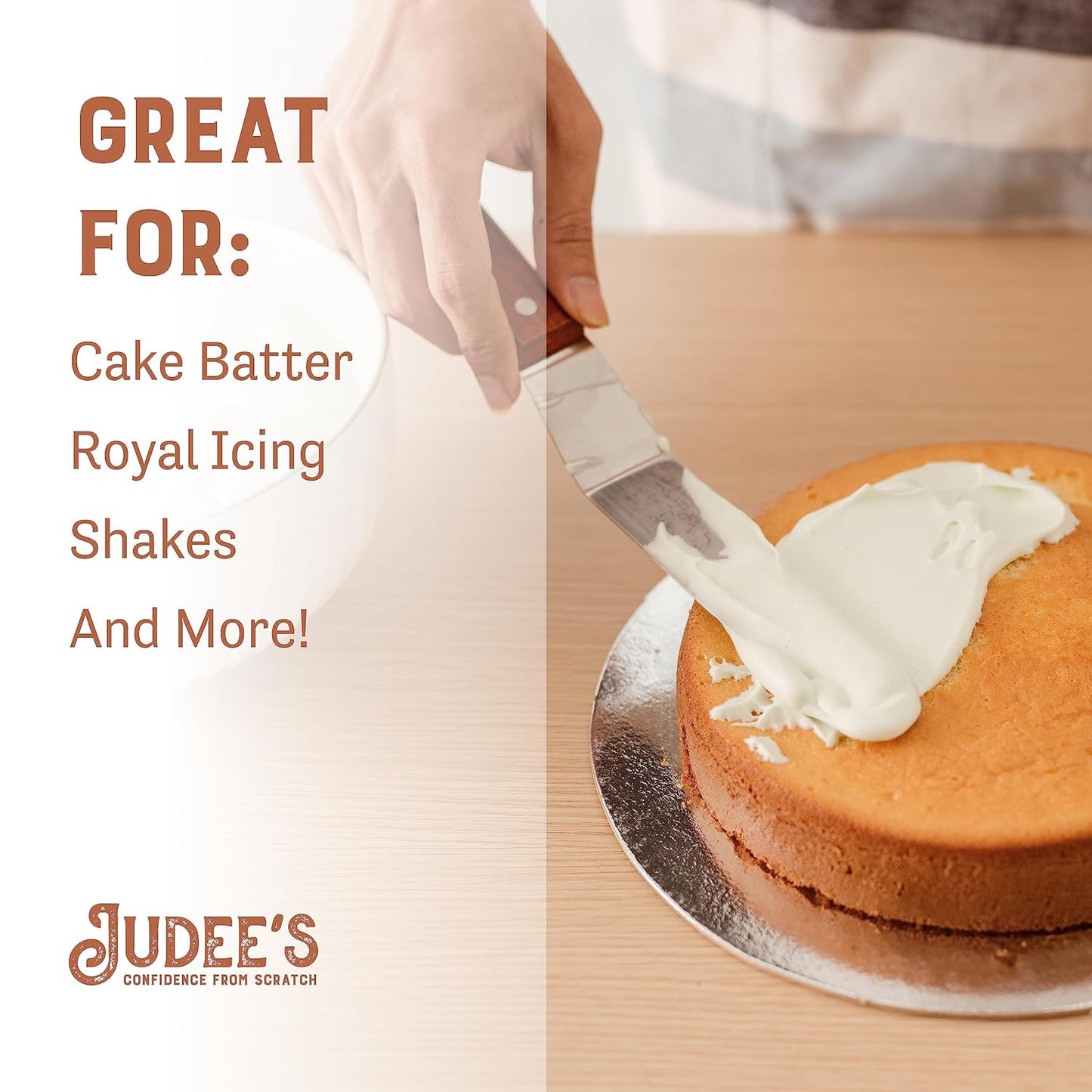 Judee’s Dried Egg White Powder 16 oz - Pasteurized - Delicious and 100% Gluten-Free - Great for Breakfast and Camping Meals - Use to Make Meringue, Royal Icing, and Shakes