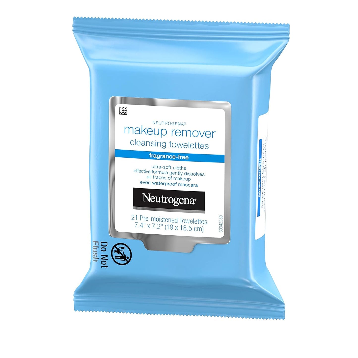 Neutrogena Makeup Remover Cleansing Towelettes, Fragrance Free, 21 ct