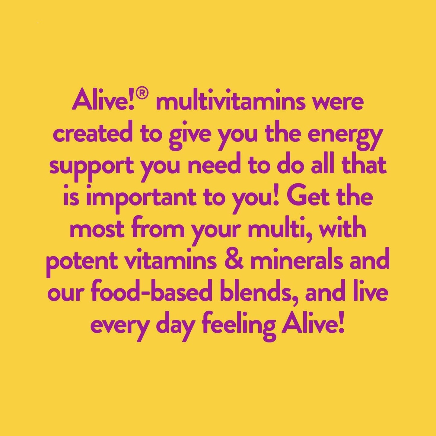 Nature's Way Alive! Women's Daily Ultra Multivitamin, High Potency Formula, Promotes Energy Metabolism and Muscle Function*, 60 Tablets (Packaging May Vary)