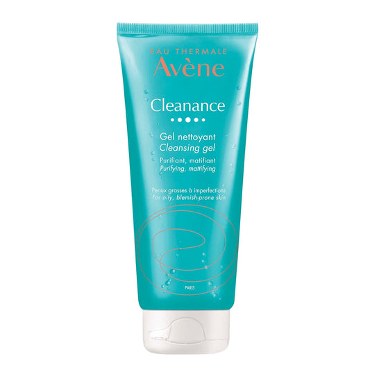 Eau Thermale Avene Cleanance Cleansing Gel Soap Free Cleanser for Acne Prone, Oily, Face & Body, Alcohol-Free