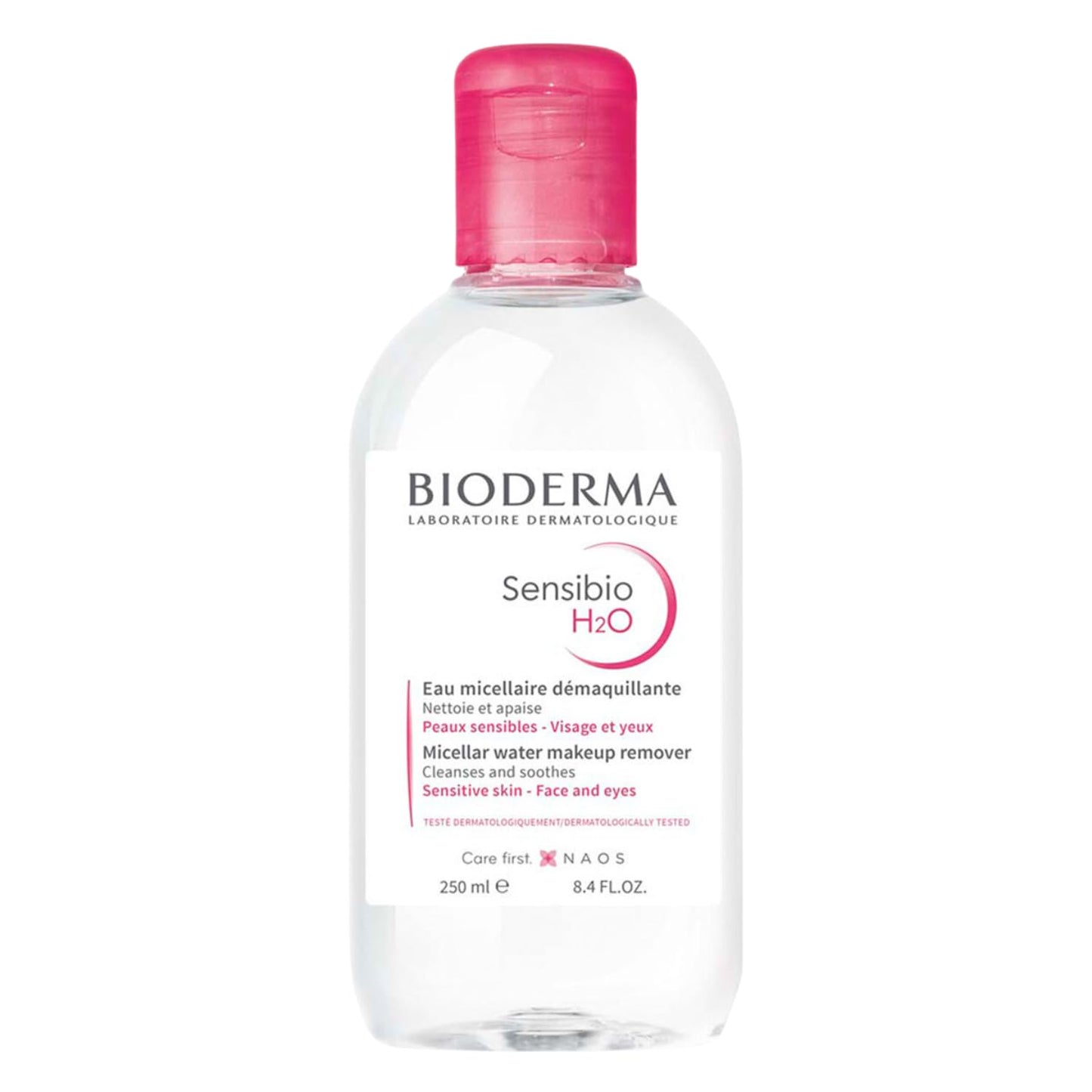 Bioderma - Sensibio - H2O Micellar Water - Makeup Remover Cleanser - Face Cleanser for Sensitive Skin