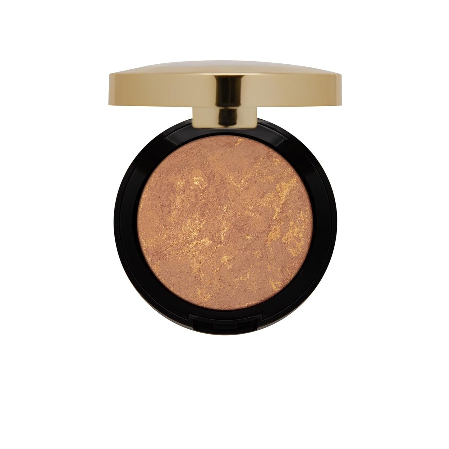 Milani Baked Bronzer - Glow, Cruelty-Free Shimmer Bronzing Powder to Use For Contour Makeup, Highlighters Makeup, Bronzer Makeup, 0.25 Ounce