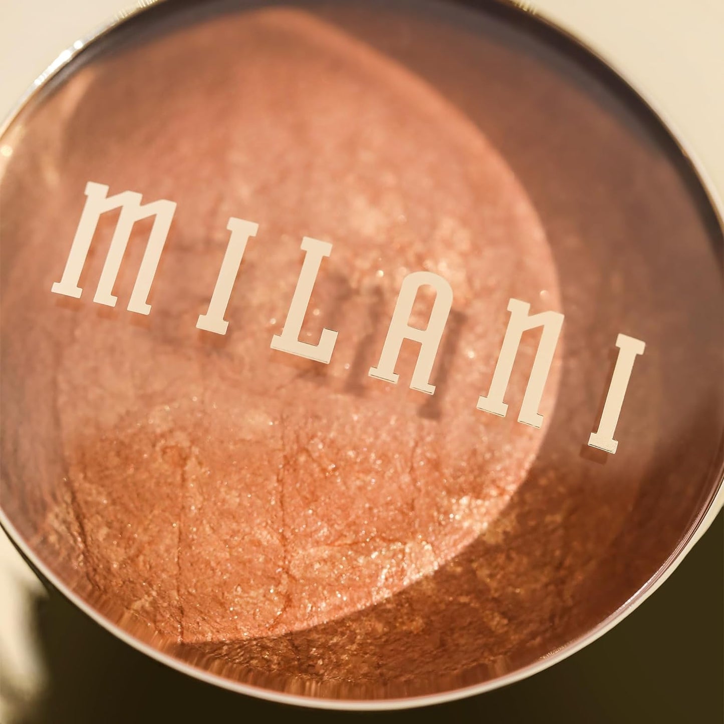 Milani Baked Bronzer - Glow, Cruelty-Free Shimmer Bronzing Powder to Use For Contour Makeup, Highlighters Makeup, Bronzer Makeup, 0.25 Ounce