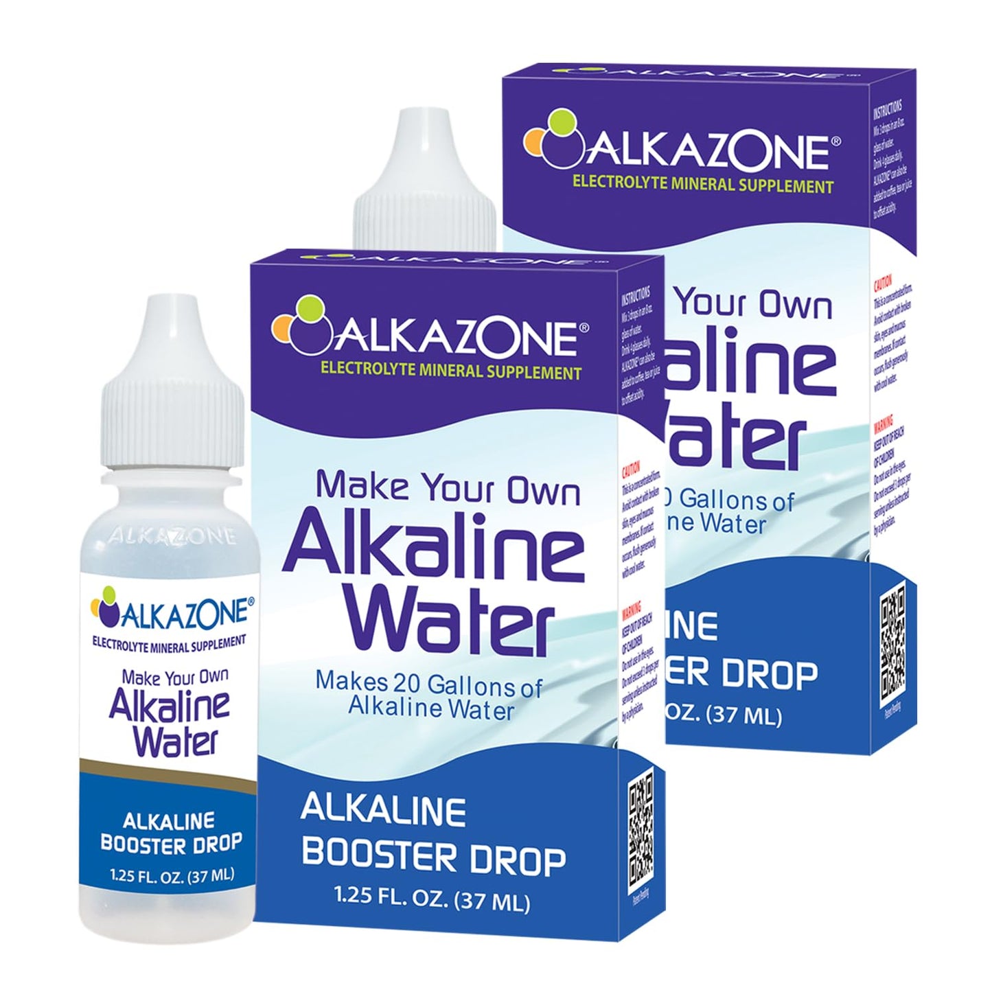 Make Your Own Alkaline Water - Alkaline Booster Drop 1.25 oz (2 Packs)