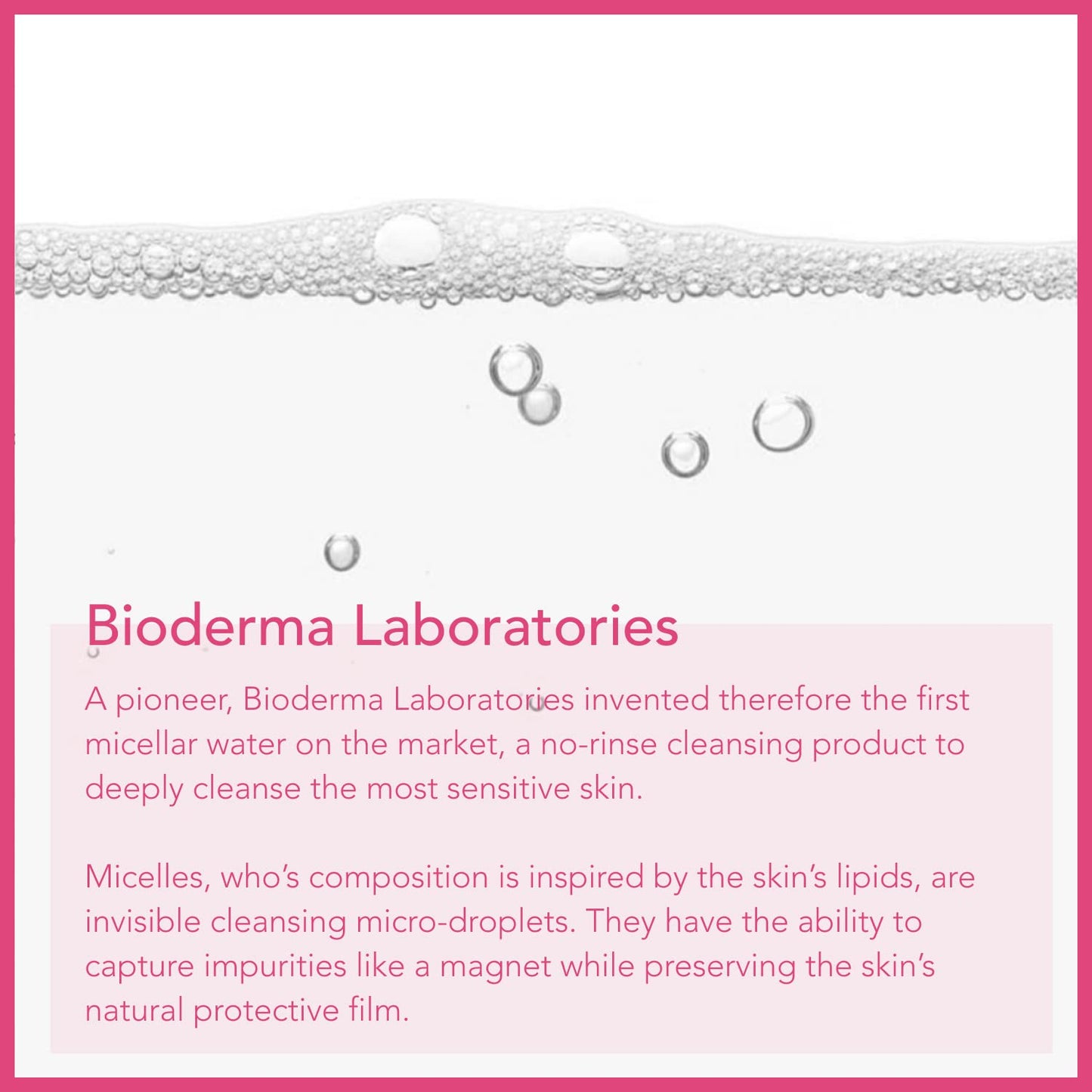 Bioderma - Sensibio - H2O Micellar Water - Makeup Remover Cleanser - Face Cleanser for Sensitive Skin