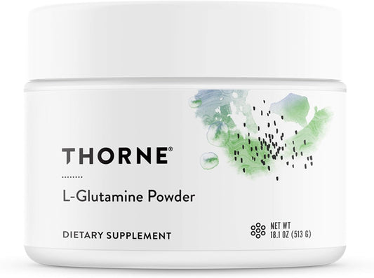 THORNE L-Glutamine Powder - Glutamine Powder for GI Health and Immune Function - 18.1 Oz