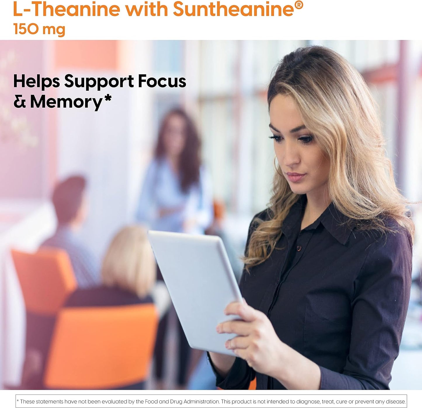 Doctor's Best L-Theanine Contains Suntheanine, Helps Reduce Stress & Sleep, Non-GMO, Gluten Free, Vegan, 150 mg (DRB-00197), 90 Count