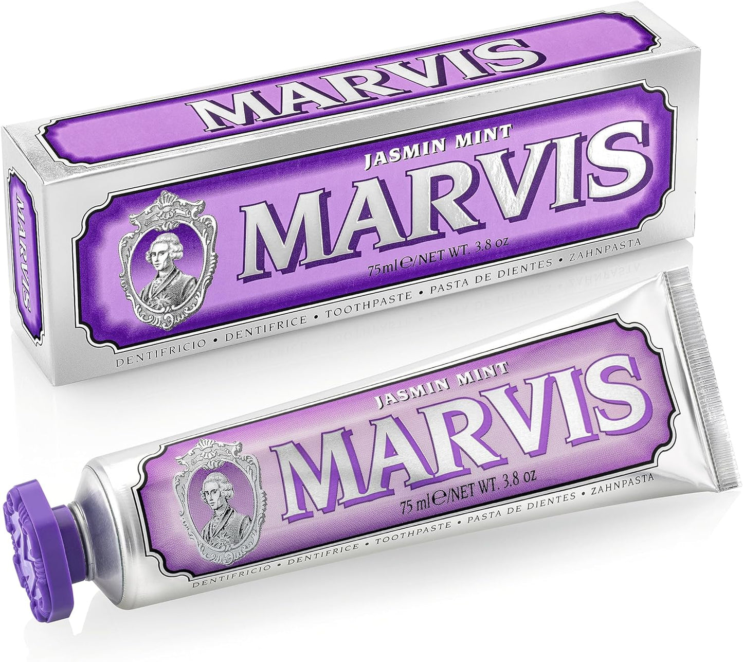 Marvis Jasmin Mint Toothpaste, 3.8 oz(Pack of 1)