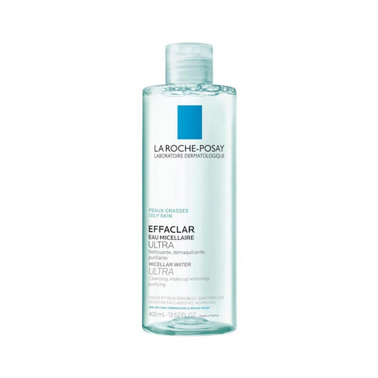 La Roche-Posay Micellar Cleansing Water for Sensitive Skin, Micellar Water Makeup Remover, Cleanses and Hydrates Skin, Gentle Face Toner, Oil Free and Alcohol Free