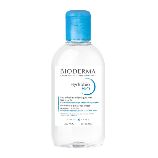 Bioderma - Hydrabio H2O Micellar Water - Face Cleanser and Makeup Remover - Micellar Cleansing Water for Dehydrated Sensitive Skin